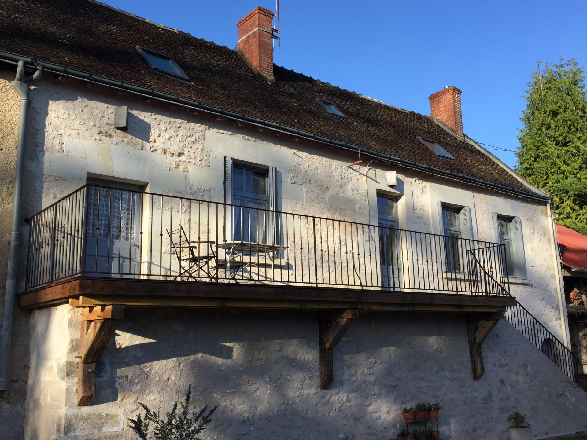 La dépendance et sa terrasse